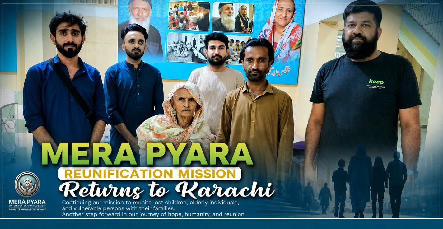 Mera Pyara Reunification Mission Returns to Karachi