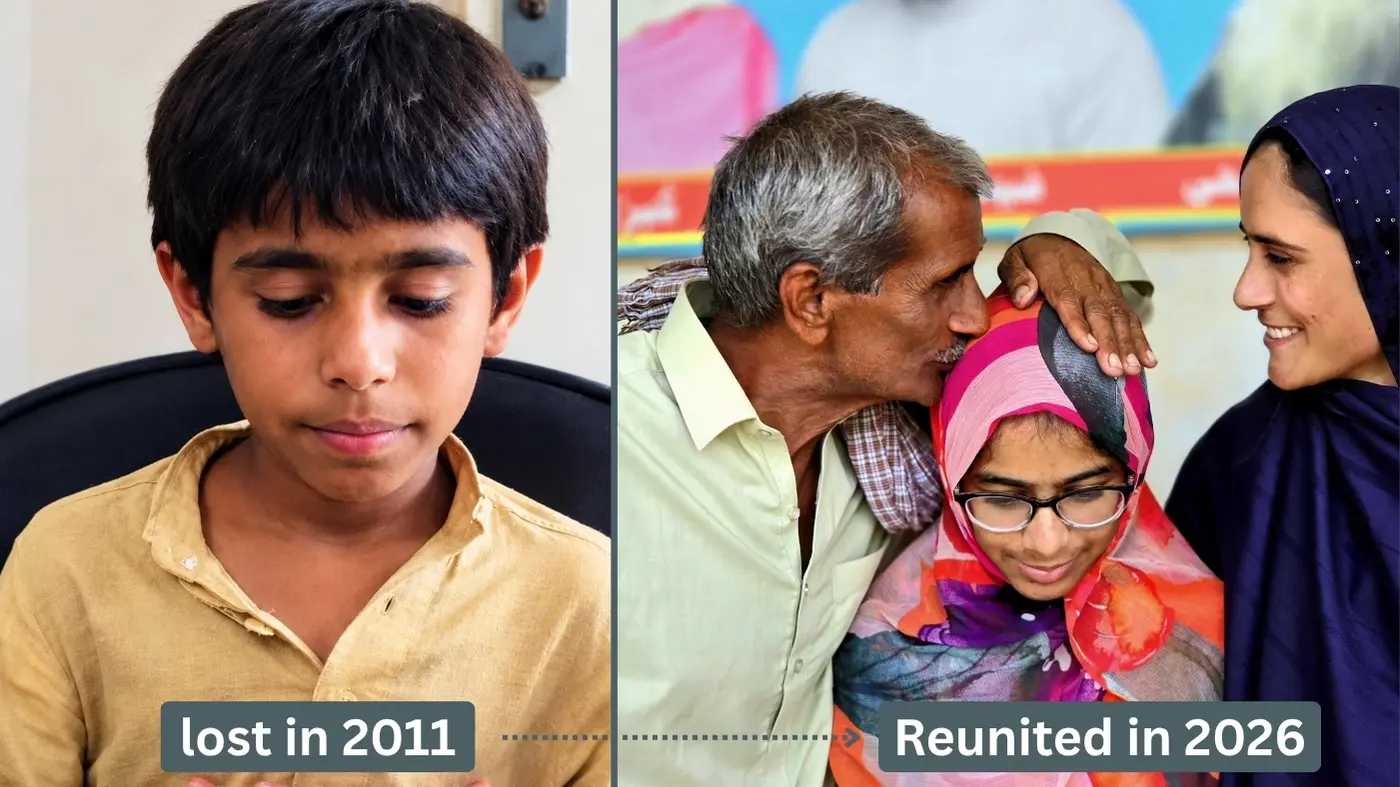 Abida Reunification story after 15 years of separation