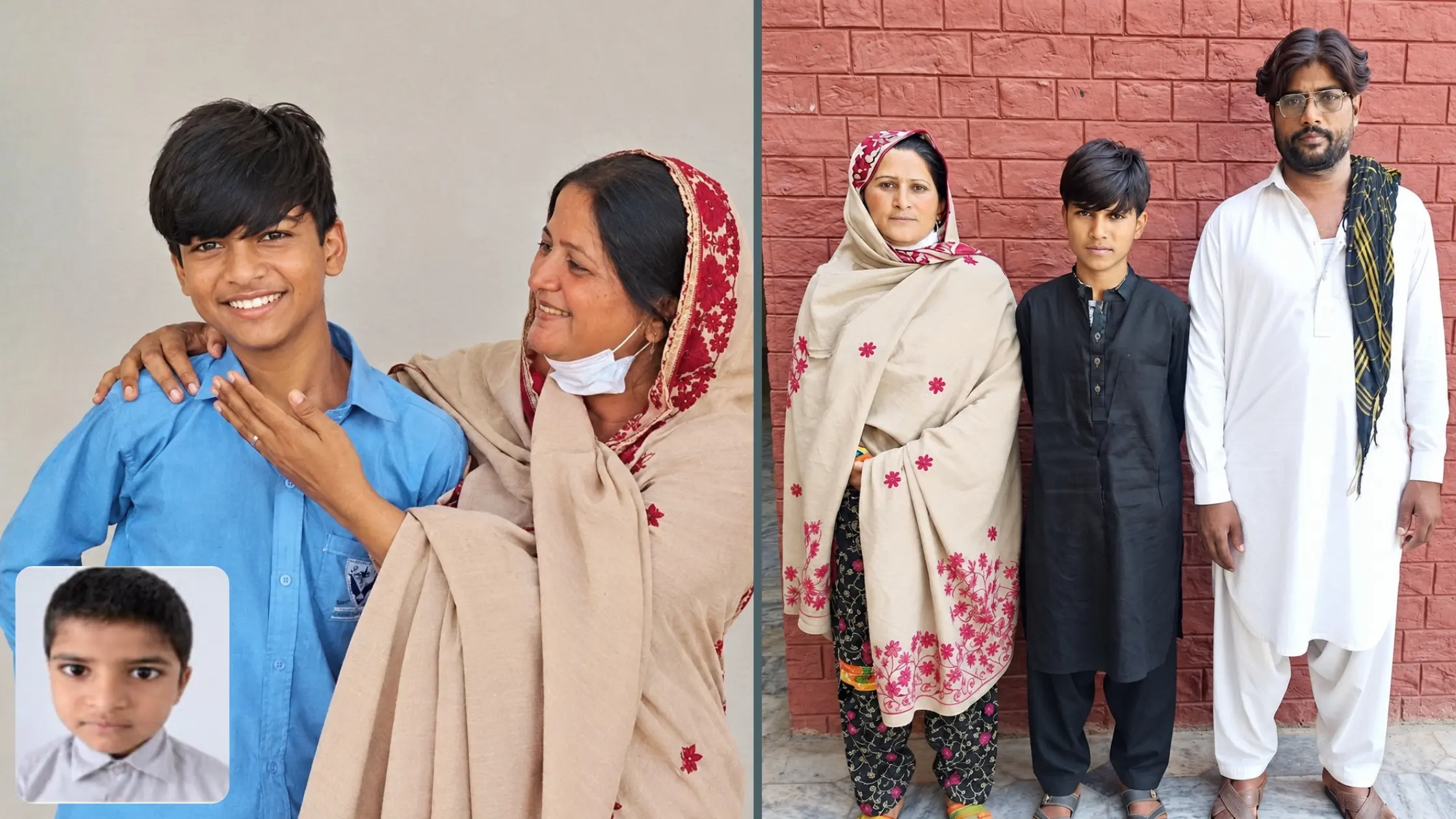 Faizan's reunification story after 6 years of separation