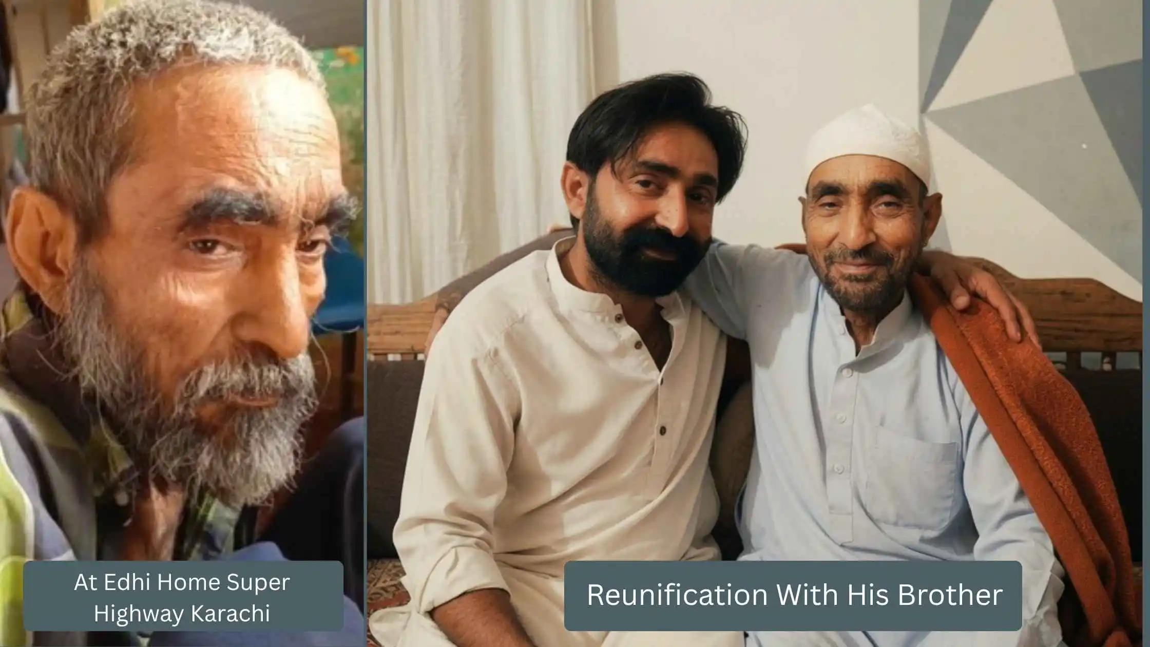 Rab Nawaz Reunited With Family After 35 Years